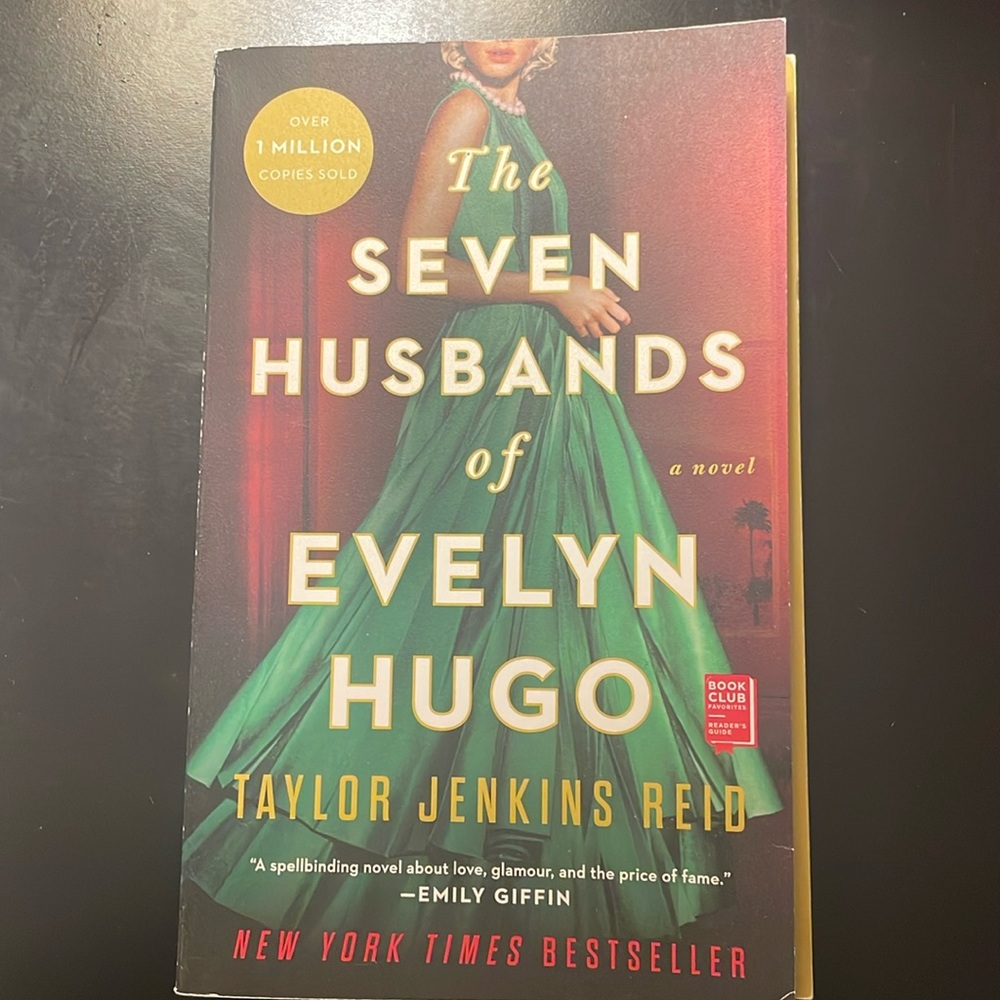 The seven husbands of Evelyn Hugo. Author: Taylor Jenkins Reid